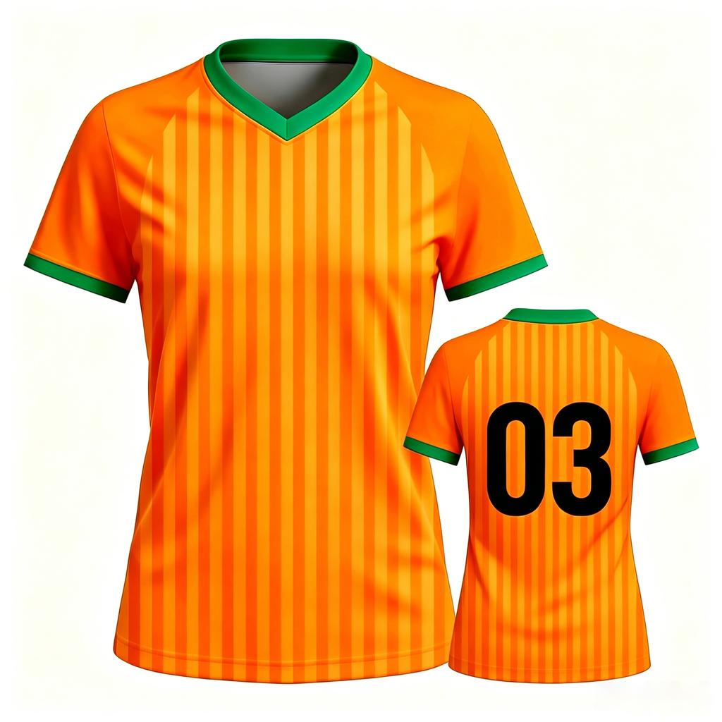 Calcio personalizzato da donna per partite diurne