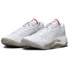 Air Jordan Zion 3 Fresh Paint Herren-Sneakers Weiß University-Rot Zementgrau DR0675-106