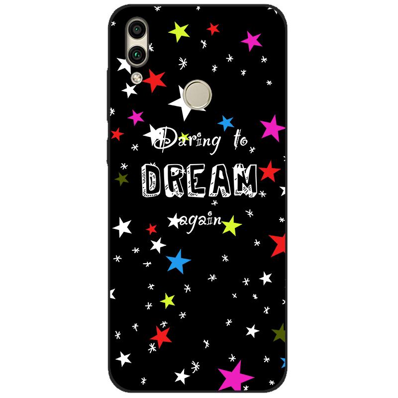For Huawei Honor 8C 8 C Shockproof Protective Phone Case on Honor 8C Fashion Silicone Cover Honor8C Case 6.26" Honor 8C Case