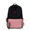 School Bag New Contrasting Color Backpack Versatile College Student Cute Fresh School Bag Light Casual Large Capacity Backpack