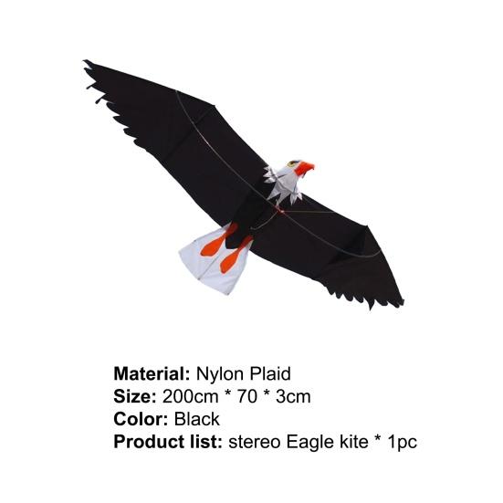 2m Drachen Riesiger Adler Neuheit Karostoff mit Schnurgriff Spielzeugdrachen für