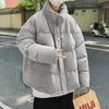 Men's Hong Kong Style Winter Corduroy Coat: Loose, Thick, Short Jacket