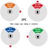 Waterproof Office Door Sign Self Adhesive Hotel Bulletin Board Durable Reminder Signs  Hotel