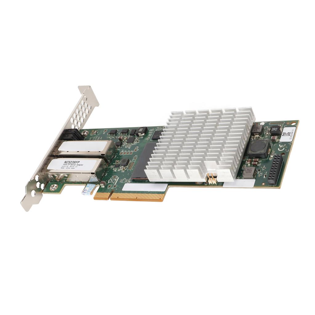 Server Adapter 10GB 2 SFP Ports PCI Express X8 Plug and Play LED Indicator PCIe Network Card for ProLiant DL360e DL360p