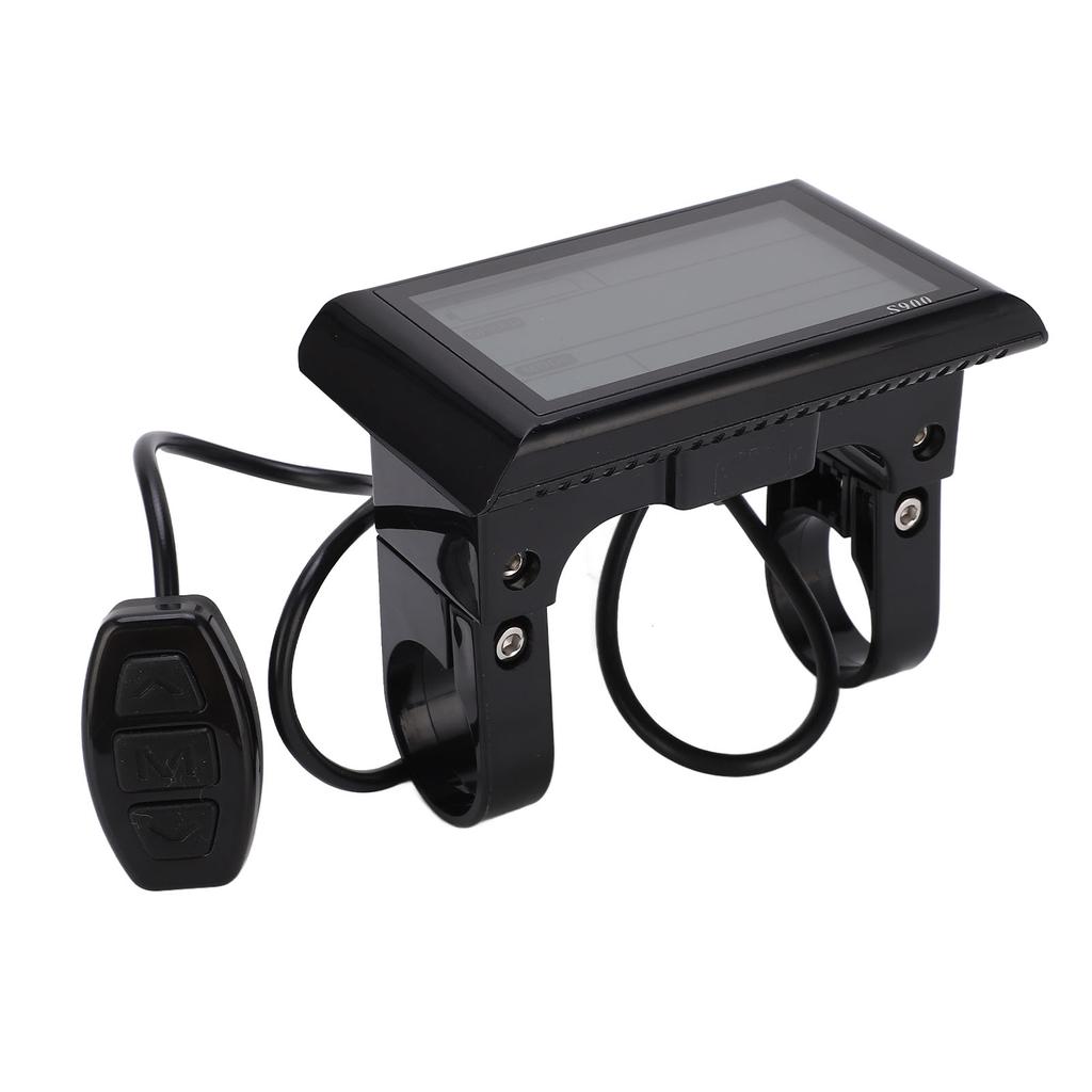 36V 48V elektromos kerékpár LCD S900 kijelző vezérlőpanel vízálló LCD kijelzős mérő elektromoshoz