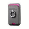 Phone Card Holder Ring Stand Card Pouch Magnetic Cards Holder Magnetic Ring Suitable for Most Phone Models Universal For Magsafe