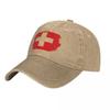 SwitzerlandCap Cowboy Hat New Hat Thermal Visor Hood Baseball Cap Golf Hat Women Unisex's