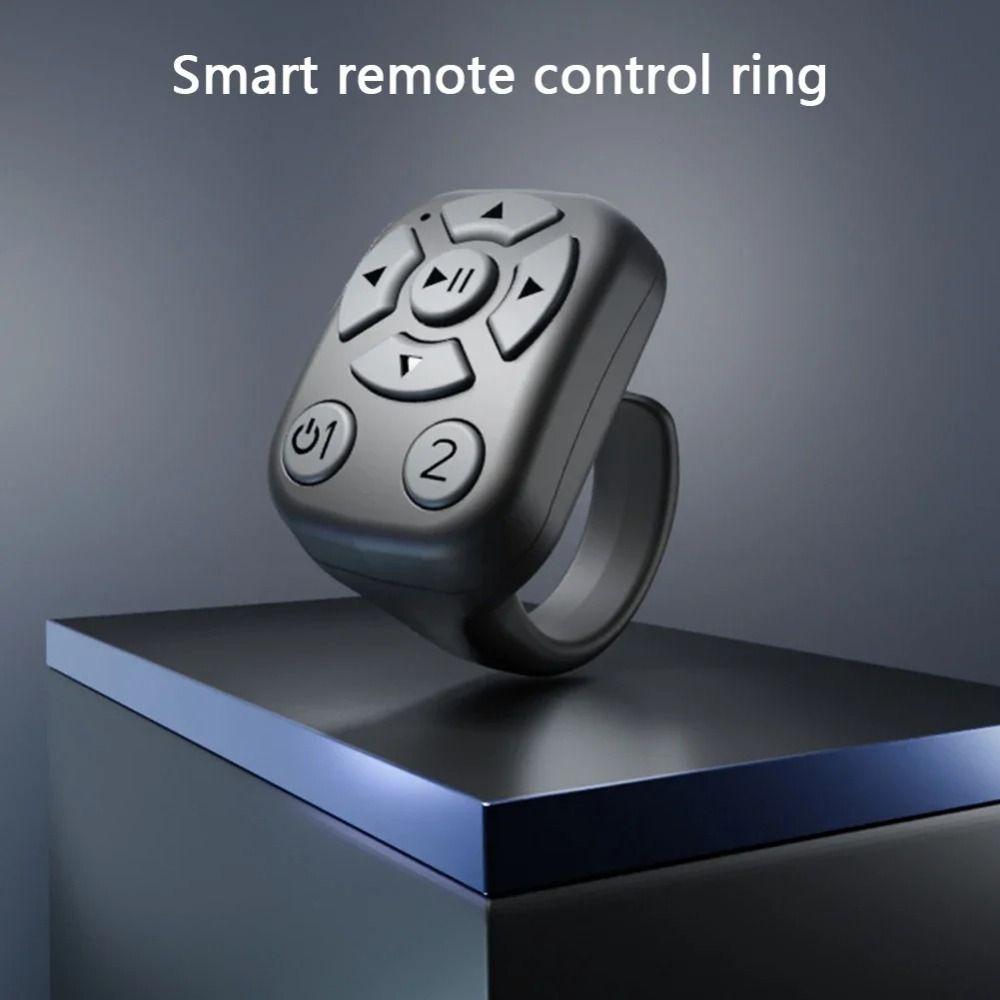 Portable Auto Clicker Remote Controller Stable Signal Transmission Smart Scrolling Ring  Photos