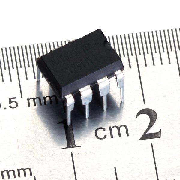 10x LM358N Nízkoenergetický 8-pinový duální operační zesilovač