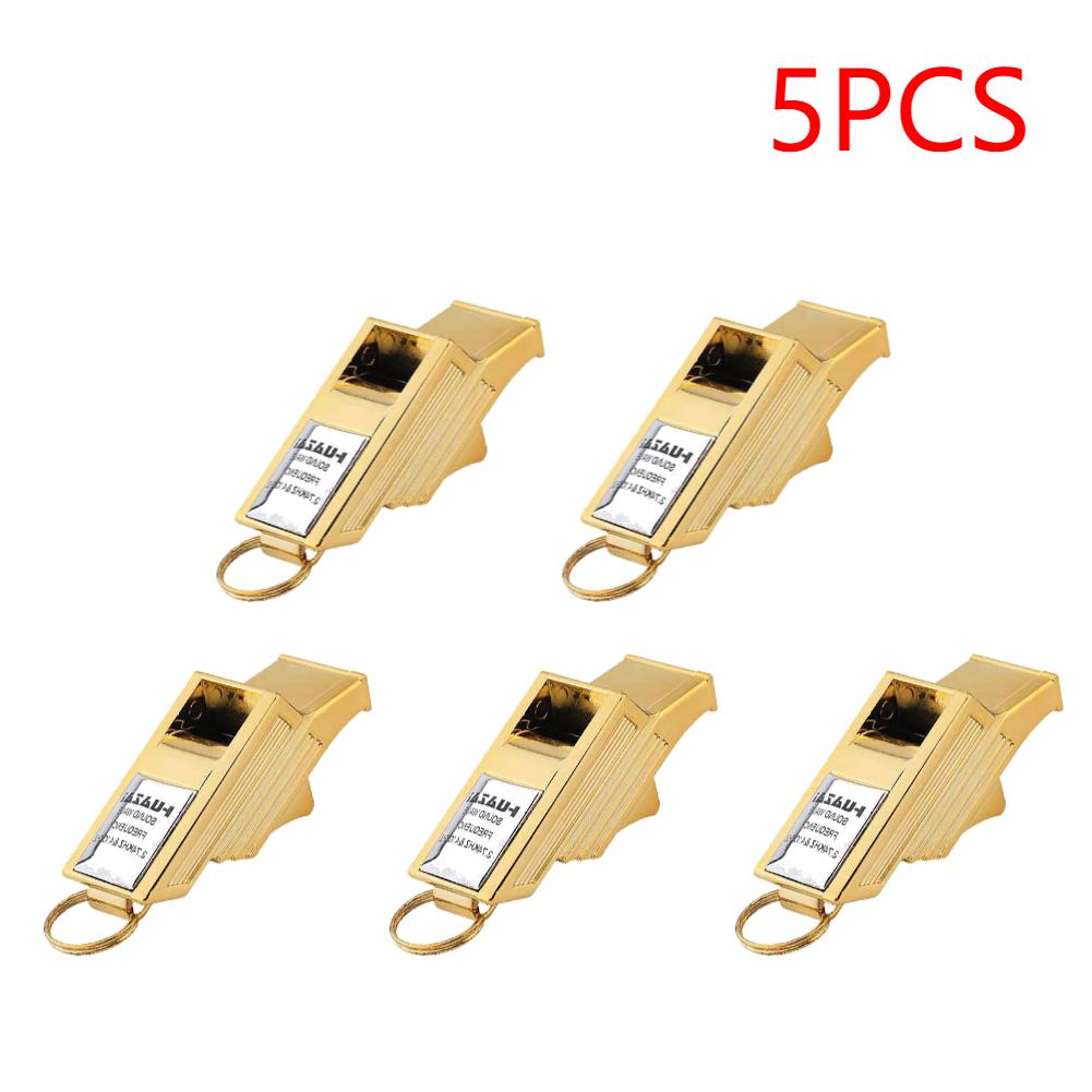 1-20PCS Professional Referee Whistle Soccer Football Training Equipment Sports Teacher Portable Emergency Whistle with Rope