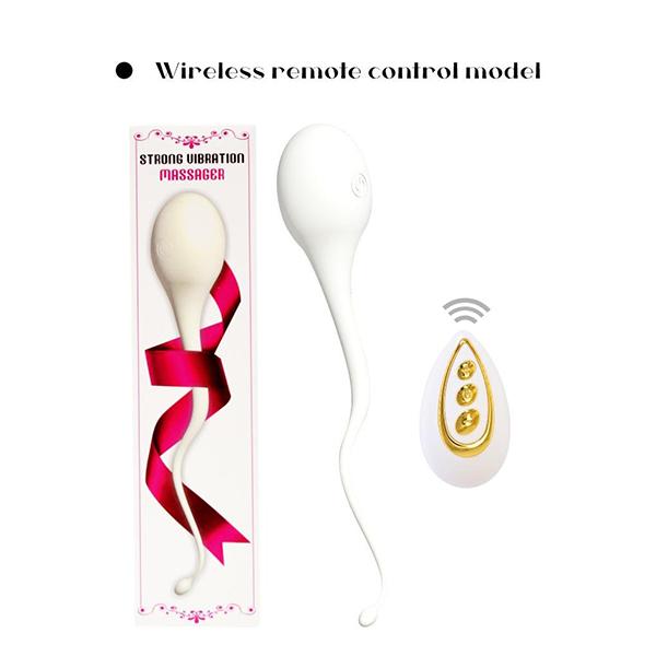 New Wireless Tadpole Remote Control Vibrating Egg Female Sex Toys Masturbation Device Wearable Anal Plug Vibrating Clit Massager Sex Toys