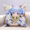 HHololive Usada Pekora  Doublesided print Pillow Case for Sofa Living Room Home office Decor Protective Cover