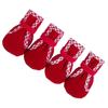 Soft Soles Pet Shoes Suit Regulable Thickened Dog Shoes Dog Paws Protecting for Outdoor Use