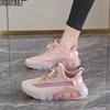 Women's Shoes 2 New Autumn and Winter Breathable Mesh Shock Absorption Running Fitness Small Size Light