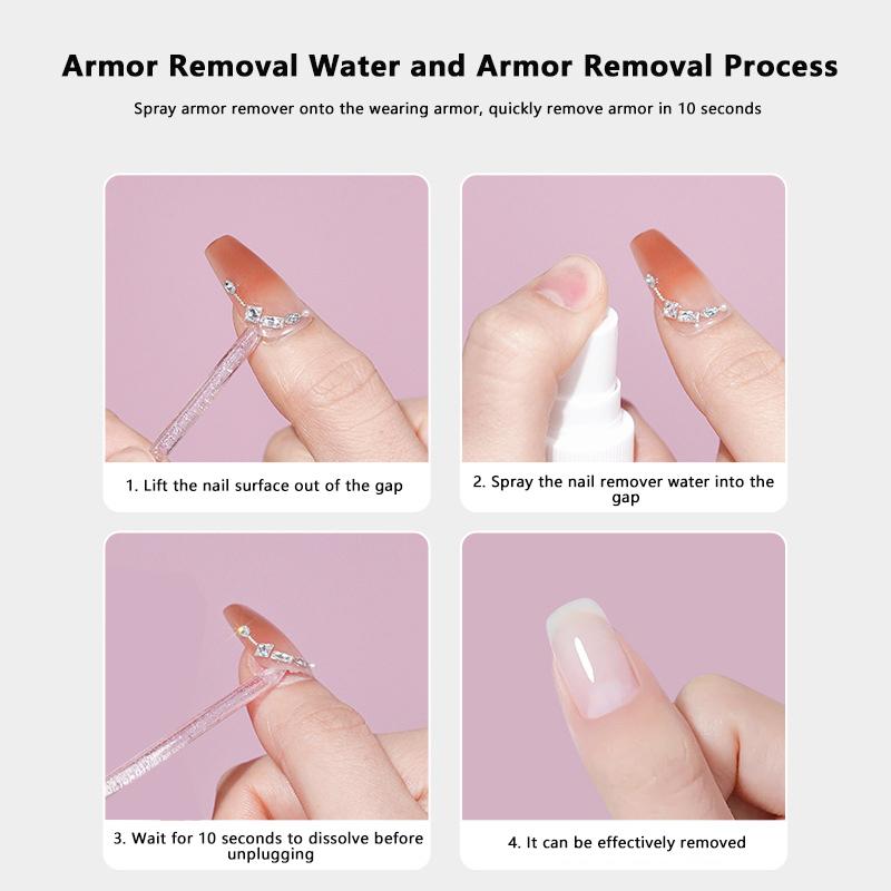 60Ml Spray Type Nail Uv Gel Polish Burst Magic Remove Gel Liquid Surface Layer Acrylic Clean Degreaser For Nails Surface Clean