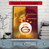 Galatasaray Personalized Name Round Diamond Painting Kit Diamond Embroidery Painting Rhinestones Mosaic Frameless Handwork Decoration Arts