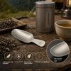 Pure Titanium Mini Teaspoon Lightweight Tea Leaf Special Tea Spoon Outdoor Household High-End Tableware Tea Set Accessories