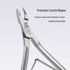 Stainless Steel Cuticle Nippers for Precise Nail Trimming and Dead Skin Removal - High-Quality Salon Nail Care Tool.