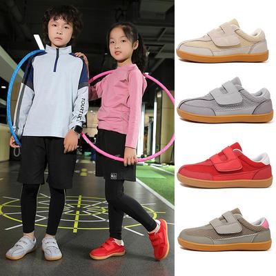 2025 Retro Kids' Flat Bottom Casual Sports Shoes with Soft Sole and Magic Sticker