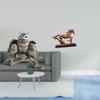 Owl Horse Figurine Sculpture Tabletop Ornament Artwork Collectible Statue for Living Room Office