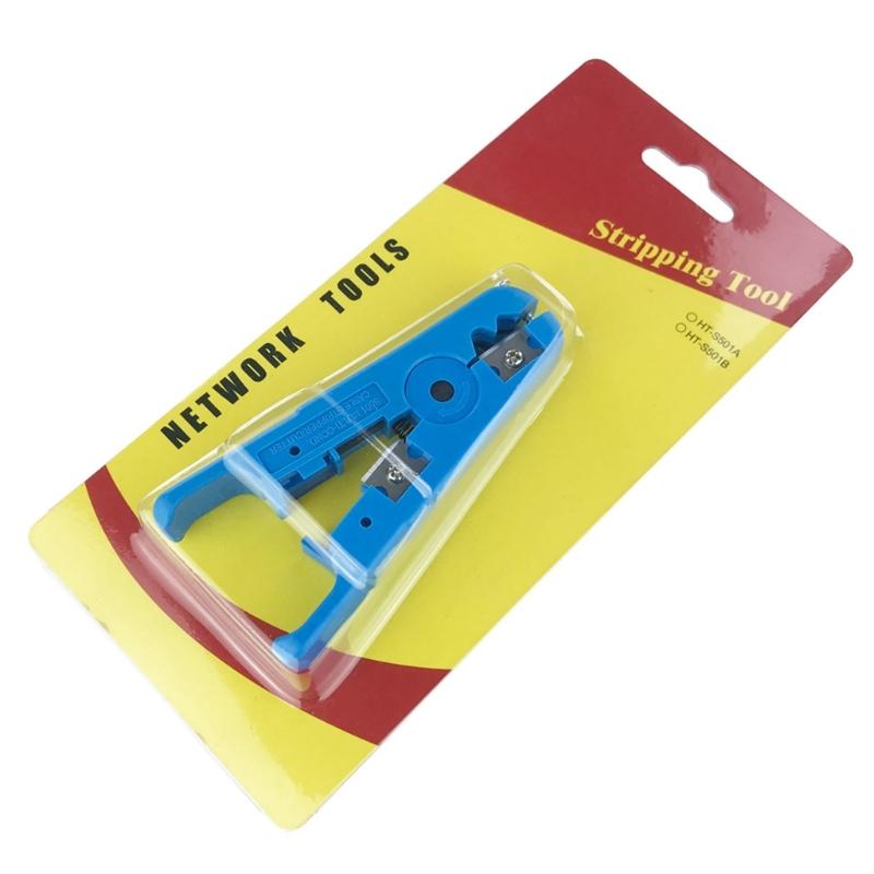 Wire Stripper Ethernet Cable Cutter Round Cable Cutting Tool Lan Cable Stripping for CAT7 CAT6 CAT5E CAT5 Round Wire