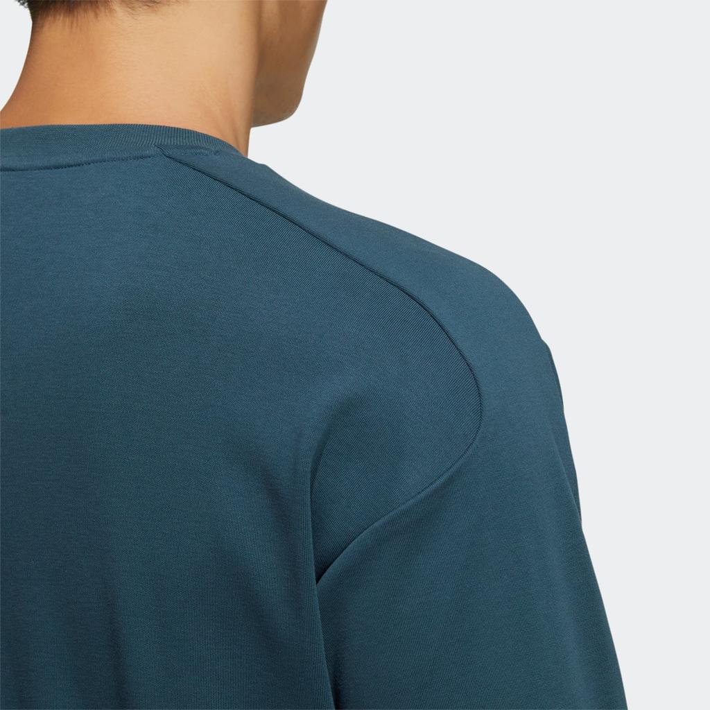 Adidas Wujie Series Graphic Print Crewneck Sweatshirt Men Tops Midnight-Grey IA8184