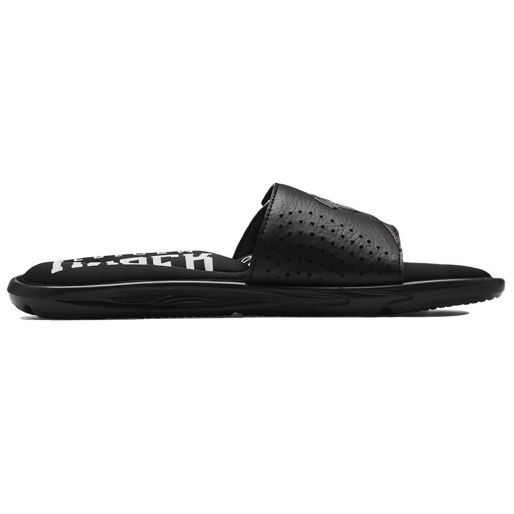 Under Armour Ignite 6 Graphic Strap Slide 'Black' 3024451-001
