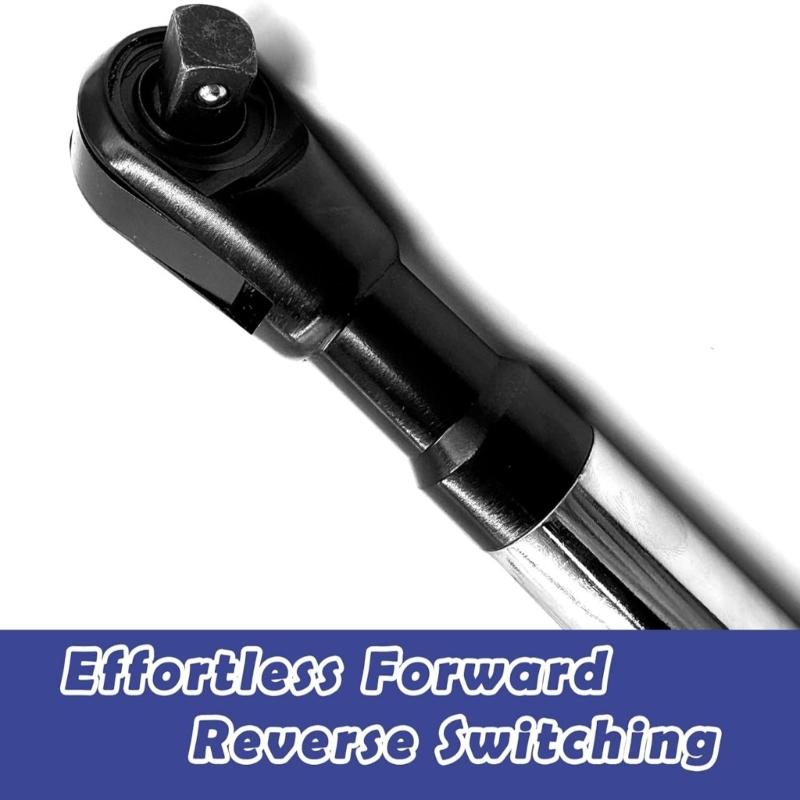 Offset Extension Wrench for Electric Drills 1/2" Offset Extension Wrench Including Socket Adapters for Tight Areas