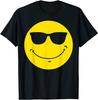 Sunglasses Happy Smile Face Humor Cute Smiley Yellow Funny T-Shirt Classic T-shirt