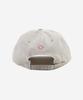 HELLO SUNRISE Dot Arch Logo Ball Cap_Warm Gray