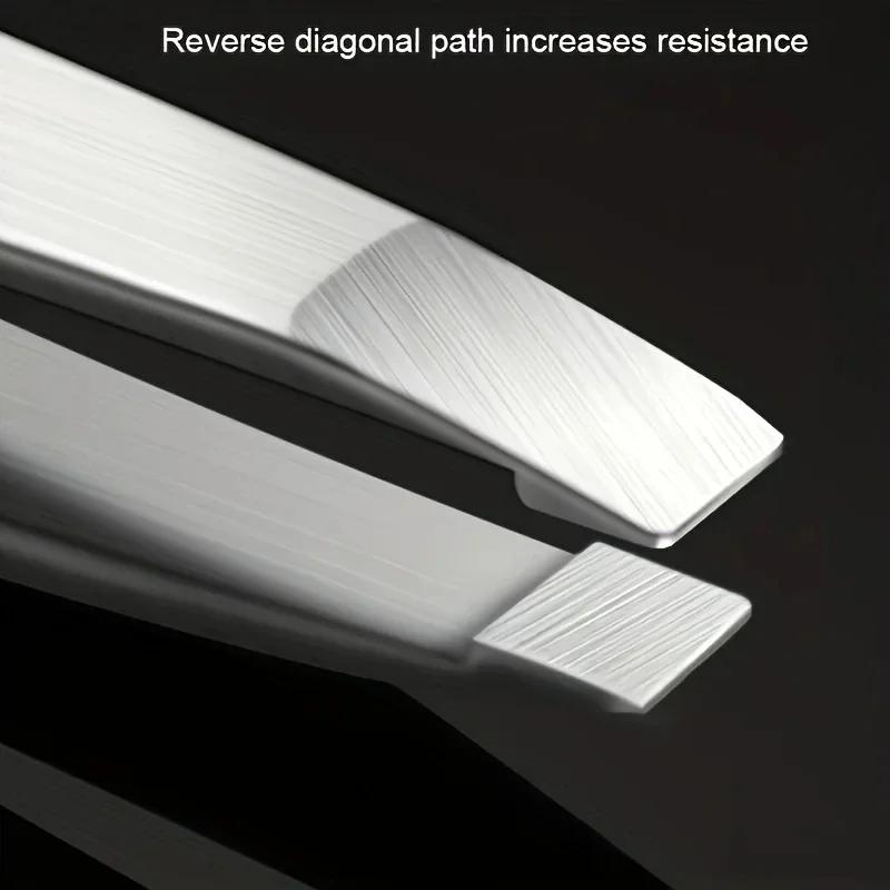 4Piece Set Professional Tweezers Set Perfect For Eyebrow Hair Removal Splinter Very Effortless and Relaxed To Remove