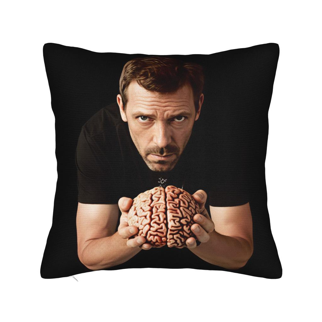 Dr House MD Pillow Case Soft Pillow Cover Novelty Cushion Cover For Sofa Bedroom Home Decor