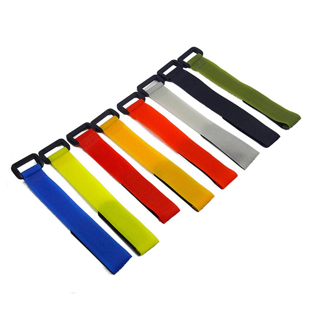 10Pcs Fishing Rod Holder Tie Wear-Resistant & Waterproof Strap for Fishing Rope Enthusiasts Use random color