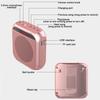 Portable Mini Voice Amplifier 5W 2400mAh Multifunctional Personal Voice Speaker with Microphone Display for Speech Meeting 4x3x1