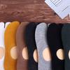 Chaussettes d'été respirantes simples style japonais en coton pour femmes, à bout fendu, deux doigts, bas, tube court