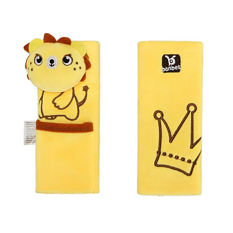 

Чехлы для ремней безопасности детского автокресла, наплечники для младенцев, накладки на ремни безопасности детского автокресла, чехлы на ремни безопасности для всех автокресел/колясок/прогулочных колясок львиный