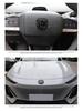 Changan UNIV Modified Car Black Carbon Fiber Logo Stickers for Front, Rear, and Steering Wheel