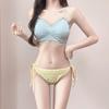 2026 Sexy Slimming Women's Three-Piece Bikini Set - Pure Desire Style Beach Swimwear