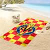 Villarreal Print Beach Towel, Large Soft Quick Dry Towel for Beach Camping Swimming
