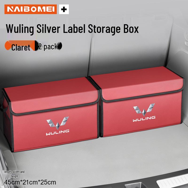 Compatible Car Trunk Organizer for Wuling Models: Hongguang, Rongguang, Kaijie, Xingchen, Xingchi, Bingguo