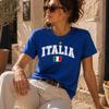 Maglia Italia, T-shirt Italia, Regalo Italia, Maglietta Bandiera Italia, Top Italiano, Maglietta Bandiera Paese, Regalo Per Lei, Regalo, T-shirt da Viaggio, maglietta paese