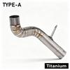 BMW F750GS/F850GS Titanium Alloy Exhaust Tailpipe