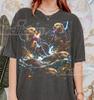 Vintage Otter 90s Graphic Style Comfort Colors® Tshirt, Retro Animal Lover Moon Gift, Nature Y2k Streetwear, 2000s Otter Gift.