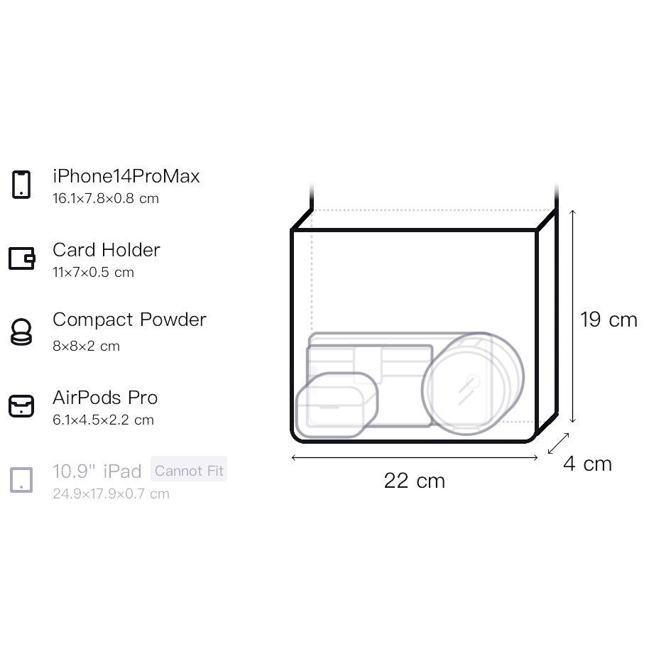 Michael Kors Mk Logo Leather Clutch Medium Men clutch Black Dark-Brown 36H1LGFU2L-201