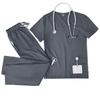 Uniformi mediche unisex Uomo Donna Abbigliamento infermieristico Laboratorio Costume di bellezza Set scrub infermiera Camice clinico Pantaloni