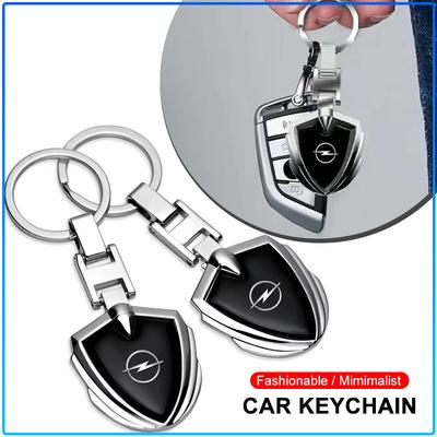 1 Pièce Porte-clés Badge Métallique de Voiture Porte-clés en Alliage de Zinc Accessoires Pour Astra H G Corsa Insignia Astra Antara Meriva Zafira Intérieur