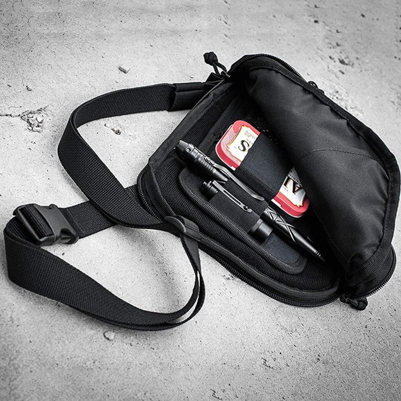 Tactical Bag Insert Modular Accessories Equipment Key Holder Pouch Wallet