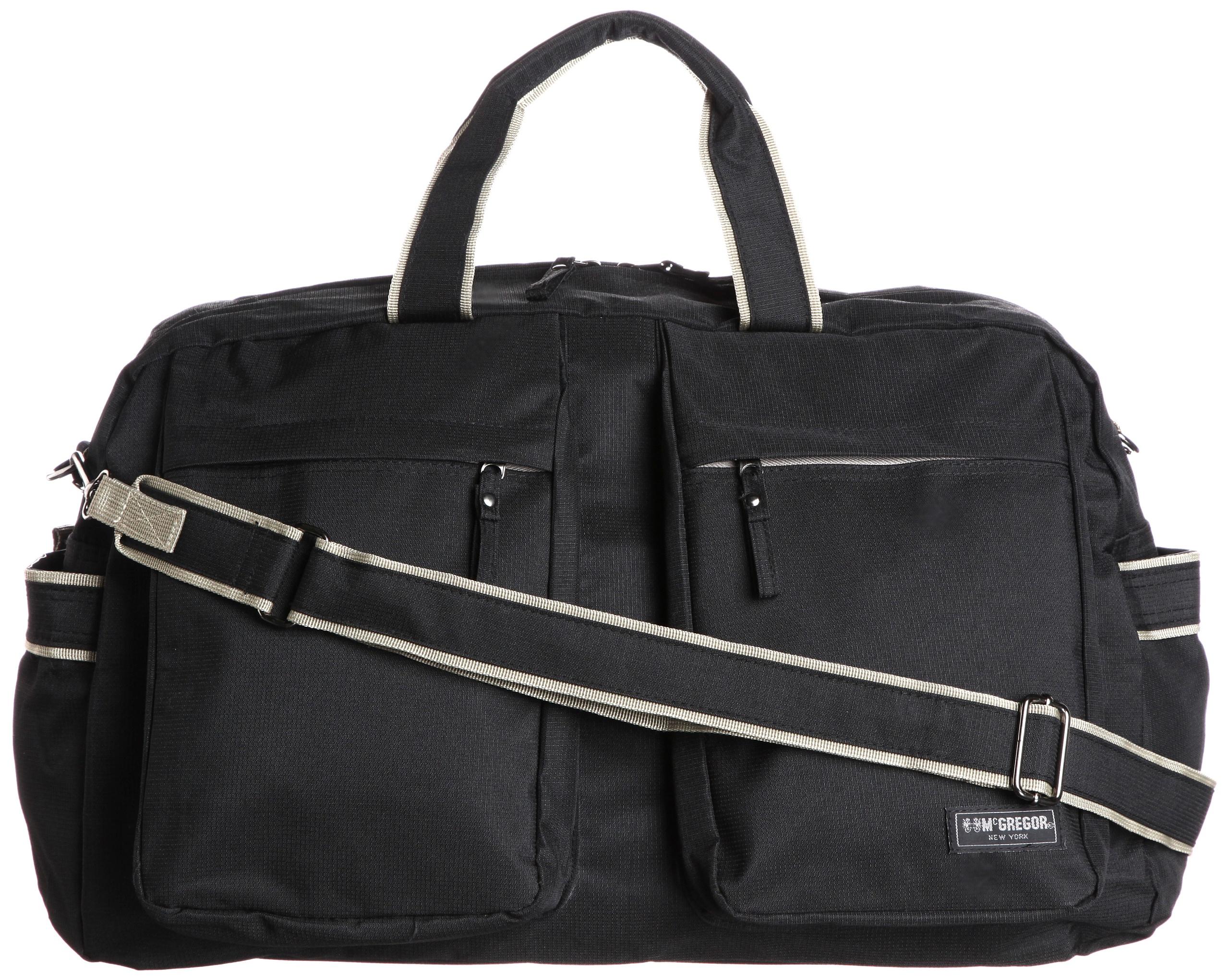 

Boston bag for business trips 21513 BK [McGregor] (Black) чорний