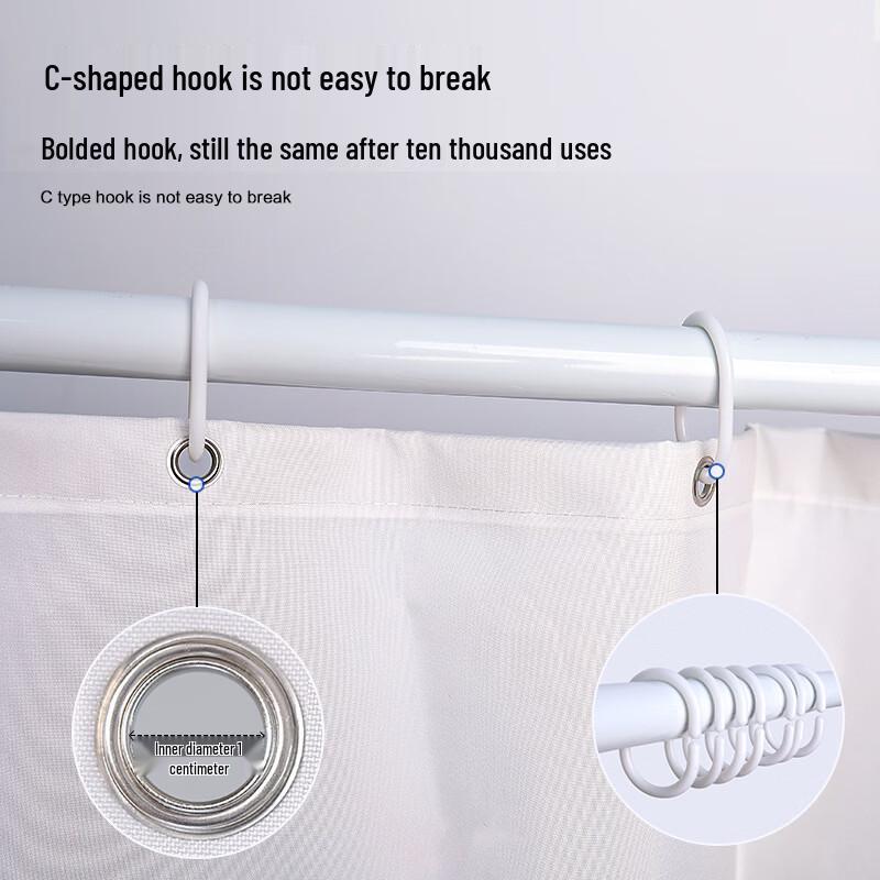 Handun Lucky Rabbit Shower Curtain Set