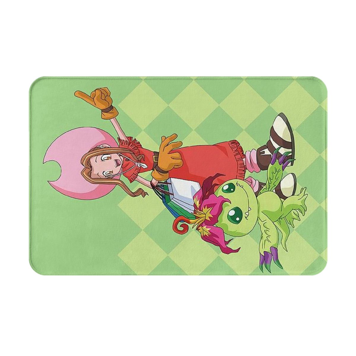 Anime D-Digimons-S Mat Niet-slip Deurmat Vloermat Absorberende Mat Tapijt Vloerkleed voor Keuken Entree Woonkamer Voetmat Matten 60x40 cm